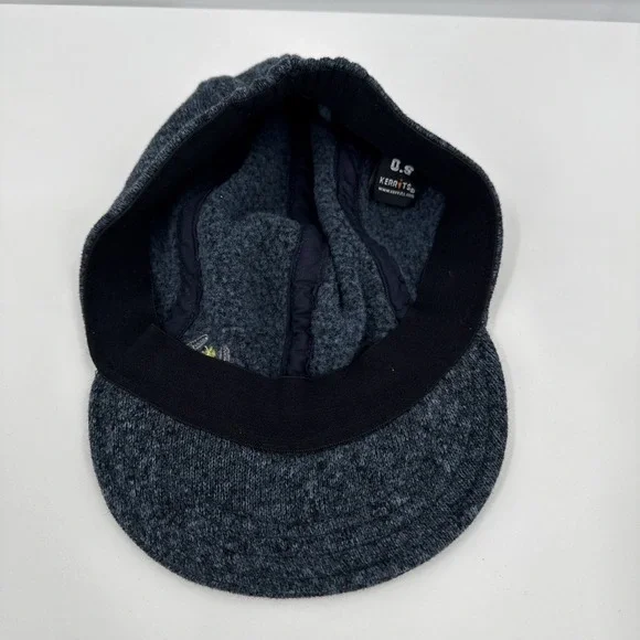 Kerrits Horsin' Around Winter Cap Hat OS Blue Mottled Fleece Equestrian Horse - Picture 6 of 9